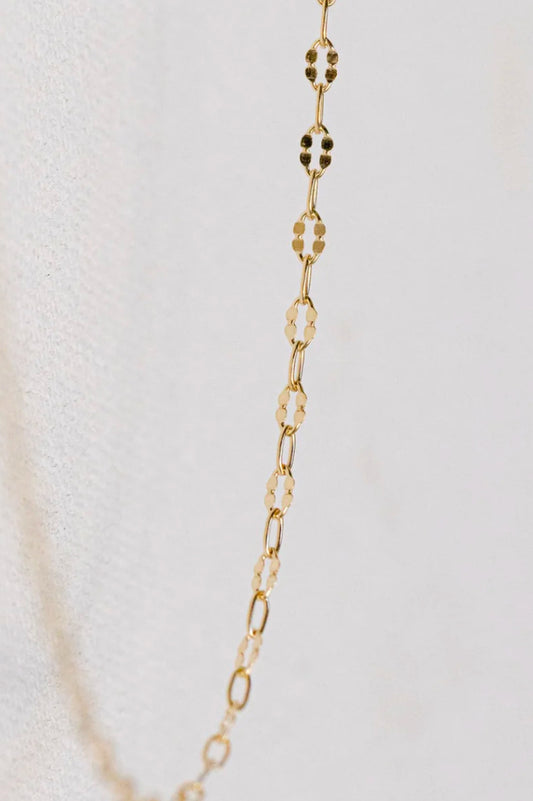 Gold dapped chain