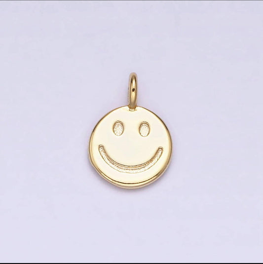 Smiley face charm