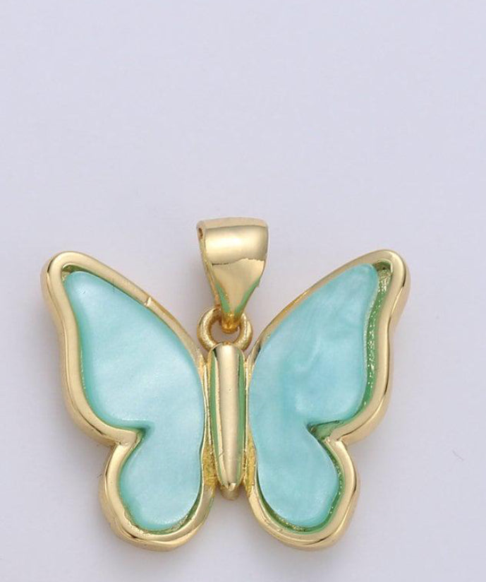 Butterfly sky charm