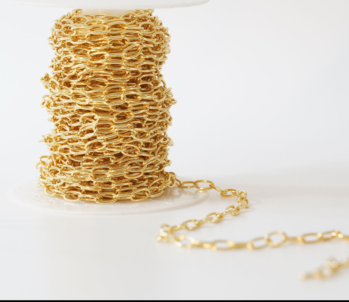 Gold link chain