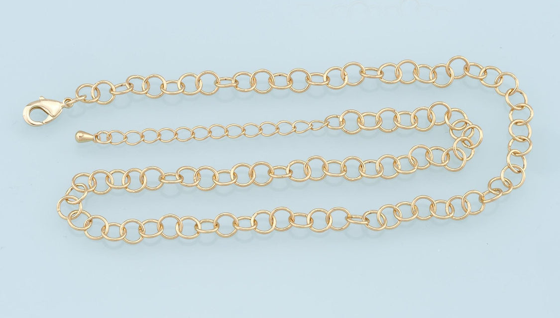 Gold necklace chain