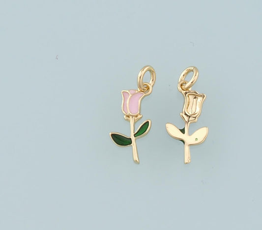 Flower charm