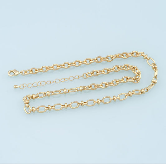 Gold filled oval chain